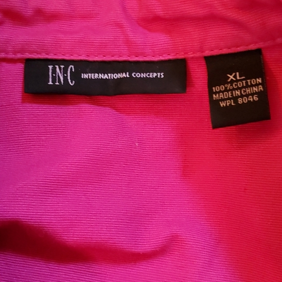 Inc Short Button Down jacket XL - Picture 6 of 6